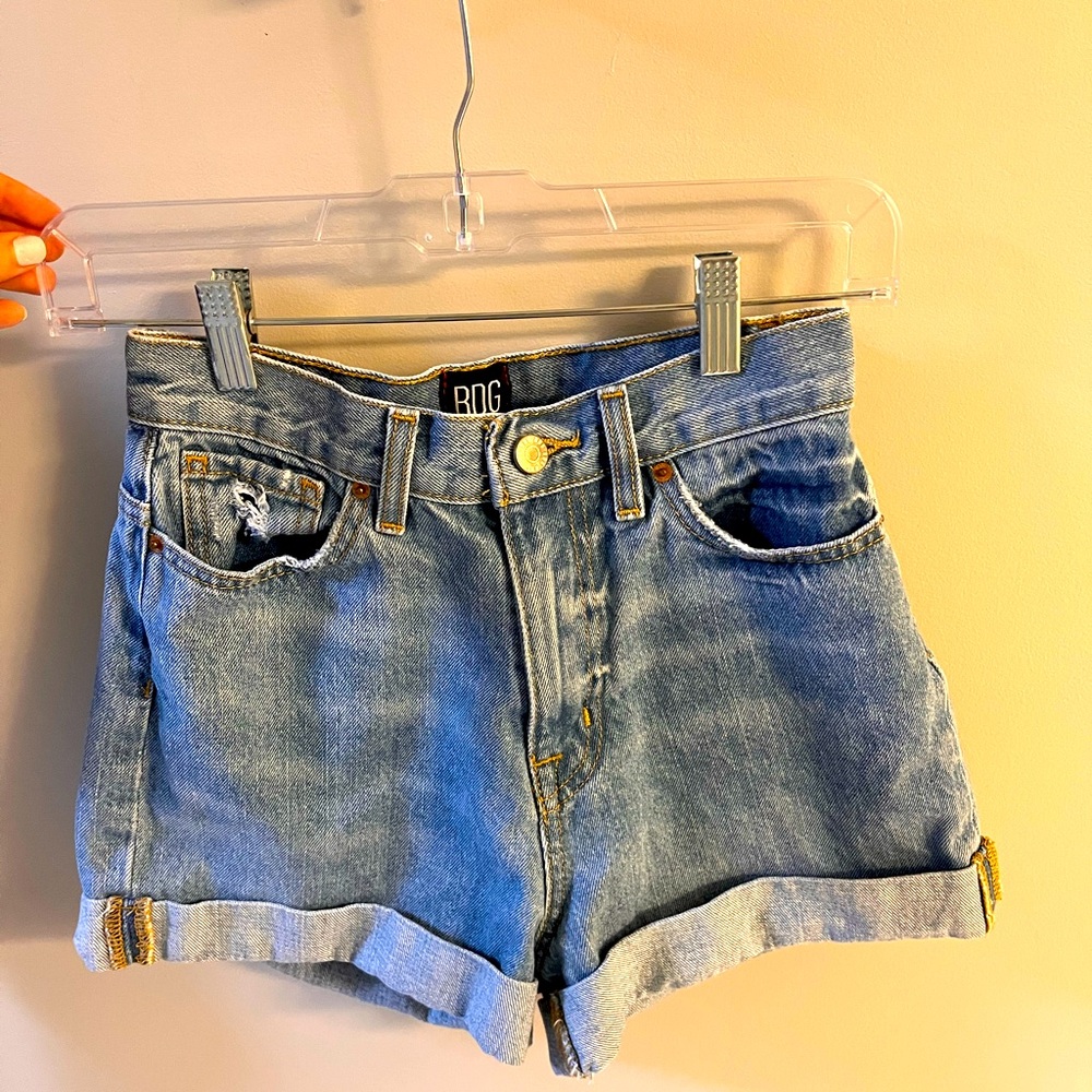 BDG Light Blue Jean Shorts